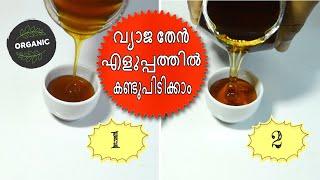 തേനിലെ മായം എങ്ങനെ കണ്ടുപിക്കാം  How to Check Original or Duplicate Honey  Honey Adulteration Test