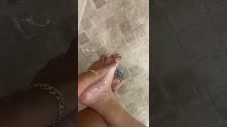 Purple Toe Nails