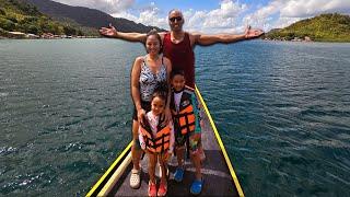 Canadian family seeing things they never have before in the Philippines