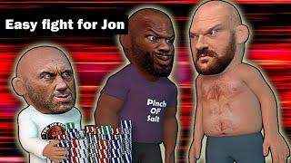 Joe Rogan picks Jon to beat Fury easily