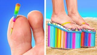 WOW Rainbow Is Everywhere *Cute Unicorn Gadgets and Colorful DIY*