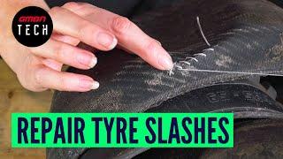 How To Permanently Repair A Tyre Slash