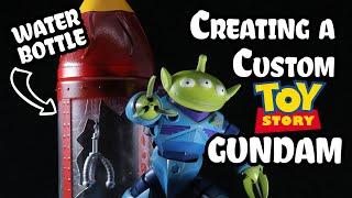 Creating a Custom Toy Story Alien Gundam  Custom Gunpla