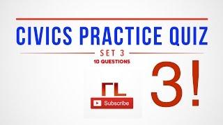 US Citizenship Practice Quiz Set 3