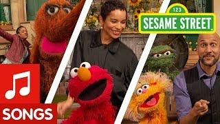 Sesame Street Elmos Happy Dance with Celebs  #ELMOtivation