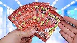 Opening 10 $150 EACH Pokemon Pop Series 5 Booster Packs 2007