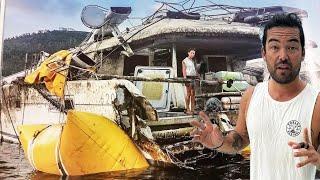 THE REALITY of buying a HURRICANE DAMAGED BOAT  - Episode 253