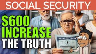 The Truth About the $600 Social Security Payment Increase  Update 2024