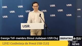 OBSERVATORUL de Cluj Conferința de Presă USR CLUJ- BILANȚ 2023