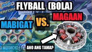 BOLA EPEKTO NG MABIGAT AT MAGAAN NA FLYBALL SA ATING PANG-GILID?