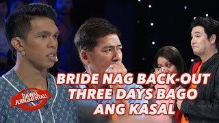 BRIDE NAG BACK-OUT THREE DAYS BAGO ANG KASAL  Bawal Judgmental  February 28 2020