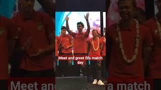 meet and greet FIFA match day timnas