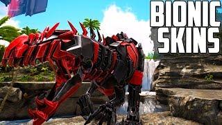 HOW TO GET BIONIC SKINS  Rex & Giga Bionic Skins  Ark Survival Evolved