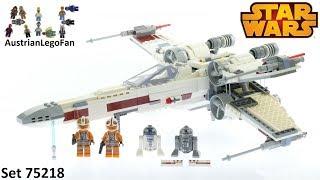 Lego Star Wars 75218 X-Wing Starfighter - Lego 75218 Speed Build