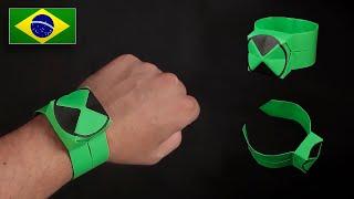 Origami Relógio do Ben 10  Omnitrix - Instruções em Português PT-BR