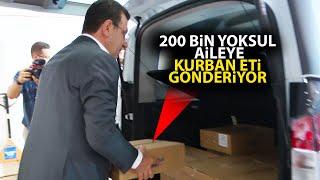 Ekrem İmamoğlu 200 bin yoksul ailenin evine kurban eti gönderiyor