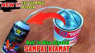 CARA TERBARU ISI ULANG PILOX  Kalengnya udah penyok bisa jadi joss lagi