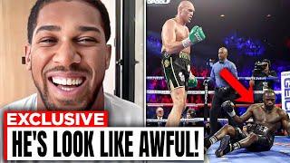 Anthony Joshua’s SHOCKING REACTION to Deontay Wilder’s HUMILIATING LOSS