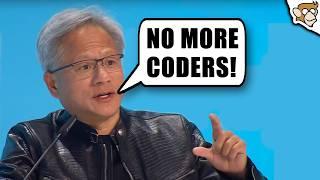 Nvidia CEO says AI will replace coders?