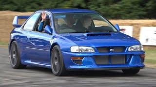 Prodrive P25  Subaru Impreza 22B Restomod - ACTION & SOUND up Goodwood Hillclimb