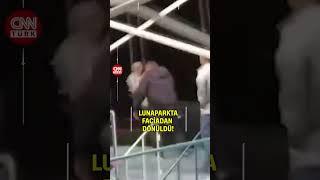 Lunaparkta Adrenalin Salıncağından Düşmekten Son Anda Kurtuldu O Anlar Kamerada...