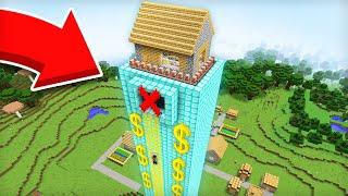 ЖИТЕЛИ НЕ ПУСКАЮТ МЕНЯ В САМЫЙ ДОРОГОЙ НЕБОСКРЁБ В МАЙНКРАФТ  Компот Minecraft