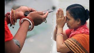 Mahalaya Tarpan at Ganga Ghat in Kolkata 2017  Travel etc