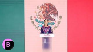 Mexico Election Results Sheinbaum Gives Victory Speech