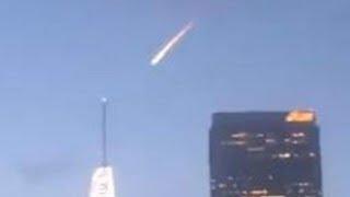 Падение объекта похожего на метеорит над Лос-Анджелесом 20 марта 2019 года