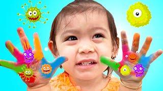 Baby Maddie Pretend Play Wash Your Hands  Kid Stories About Washing Hands