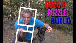 Build a doggie puzzle to keep your dog busy.