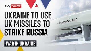 Starmer allows UK missiles to be used for attacks inside Russia  Ukraine war