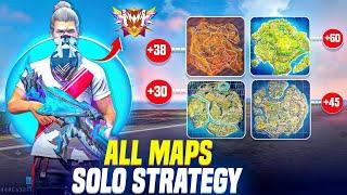 All Maps Solo Rank Push Strategy  For Grandmaster Rank Push   Br Rank Push Tips  Utkarsh FF