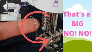 Mini Sewing Machine NOT Stitching?  Problem Solved  Tagalog