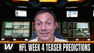 NFL Week 4 Teaser Predictions & Betting  GoldSheets 2023-24 NFL Picks and Predictions