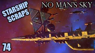 No Mans Sky 2024 Ep #74 - Scrapping Ships for the Perfect Parts  Orbital Update