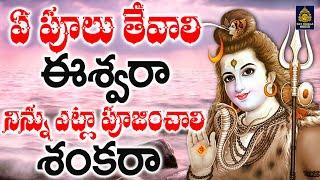 ఏ పూలు తేవాలి ఈశ్వరా  New Shiva Songs Telugu l Lord Shiva Devotional Songs Telugu l SriDurga Audio