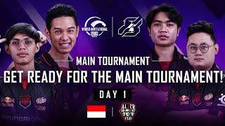 ID 2023 PMWI Main Tournament Day 1  Gamers8  PUBG MOBILE World Invitational