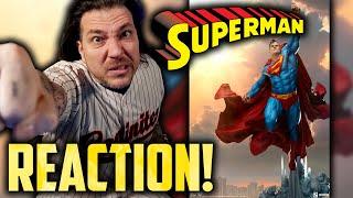 Reacting to the new SUPERMAN Premium Format by SIDESHOW