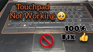 Dell Touch pad not working How to fix On Dell laptop touchpad on Windows 10 Dell latitude