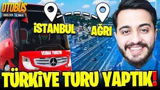 9 OTOBÜS İSTANBUL DAN AĞRI YA GİTTİK 3.000+ KM Bus Simülatör Ultimate #2