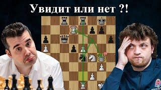 Опять Ханса обидели ? Ханс Ниманн  - Ян Непомнящий. FIDE World Blitz Team Championships 2024