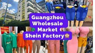 Shein Warehouse in China Guangzhou Wholesale Clothing Market #shein #guangzhoumarkets #suppliers