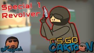 CSGO Cartoon.  Special 1 Revolver