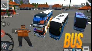 Bus Driving on Narrow and Hilly Road  Danger Roads in India  ETS23bus game simulator video