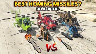 GTA 5 ONLINE  BEST HOMING MISSILES IN HELICOPTER?