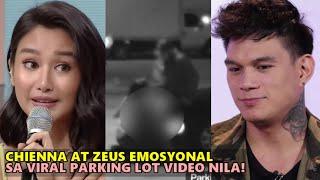 Chienna Filomeno at Zeus Collins NAGSALITA NA sa Parking lot video nila