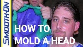 Lifecasting Tutorial How To Mold a Head using Body Double Silicone