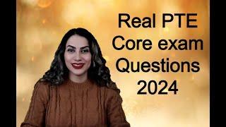 Real PTE Core Exam Questions2024 part 7