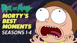 RICK AND MORTY The Mortyest Moments EVER Seasons 1-4